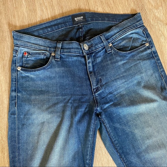 Hudson Jeans Krista Ankle Super Skinny w/Raw Hem - Picture 2 of 5